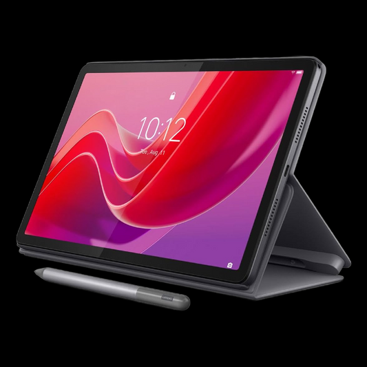 11" Lenovo Tab M11 w/ Stylus Pen + Fold Stand Case - Storm Grey / 64GB / ANDROID 13