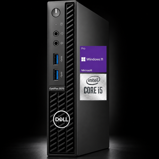 DELL OPTIPLEX 3070 MICRO DESKTOP - i5 6-Core / 8GB / 256GB SSD / WIFI