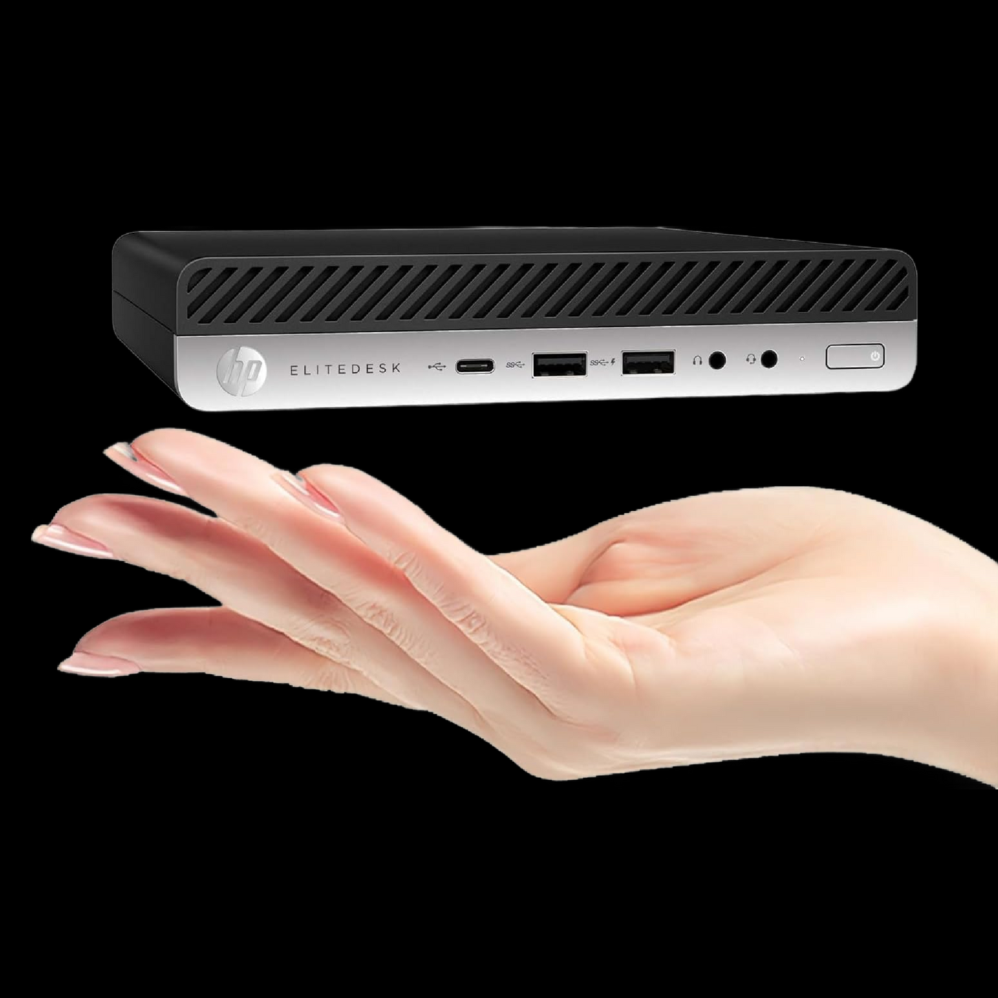 HP EliteDesk 800 G5 High-Performance Mini PC Desktop Computer, 9th Gen Core i5-9500T, 8GB DDR4 RAM, 256GB SSD, 3x 4K Display Support, HDMI, WiFi, Windows 11 Pro