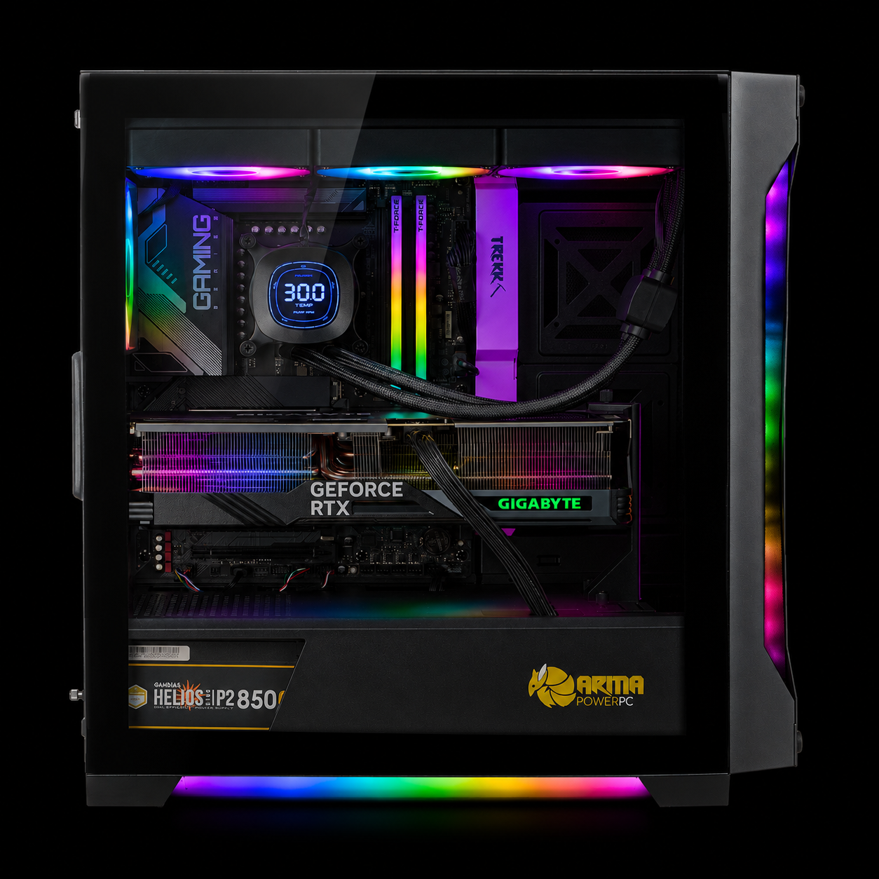 THE TREKK N1 V2 - INTEL Core Ultra 5 225 \ 1TB NVME \ 16GB DDR5 \ NVIDIA RTX 5060 8GB