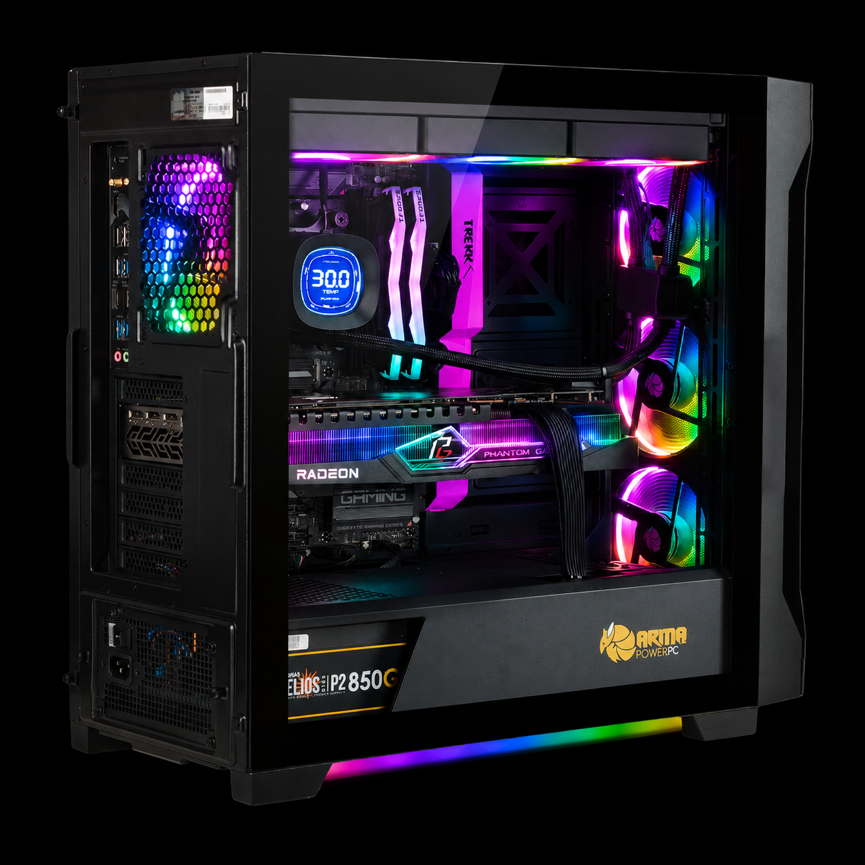 THE TREKK R2 V2 - Ryzen 7 9700X / 2TB NVME / 32GB DDR5 / Radeon RX 9060XT 16GB