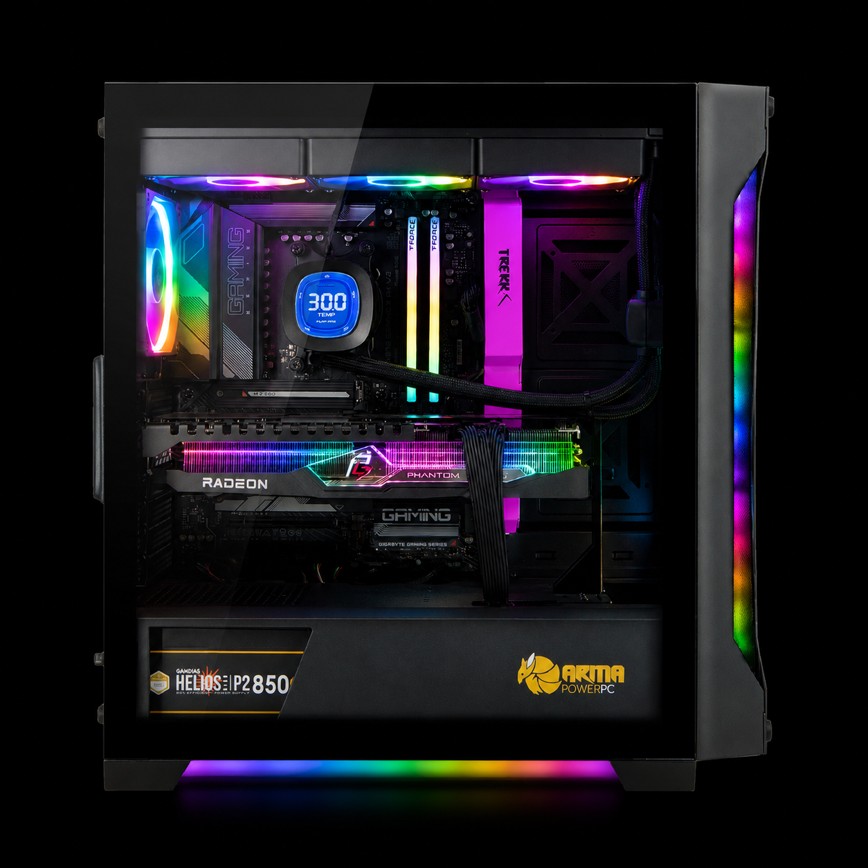 THE TREKK R2 V2 - Ryzen 7 9700X / 2TB NVME / 32GB DDR5 / Radeon RX 9060XT 16GB