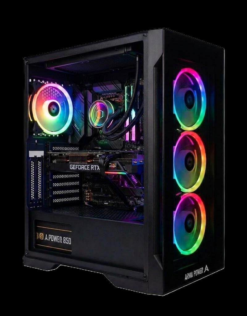 THE ATHENA R0 Desktop PC Computer RYZEN 5 5500 / 16GB / 500GB NVME / Intel A380 6GB