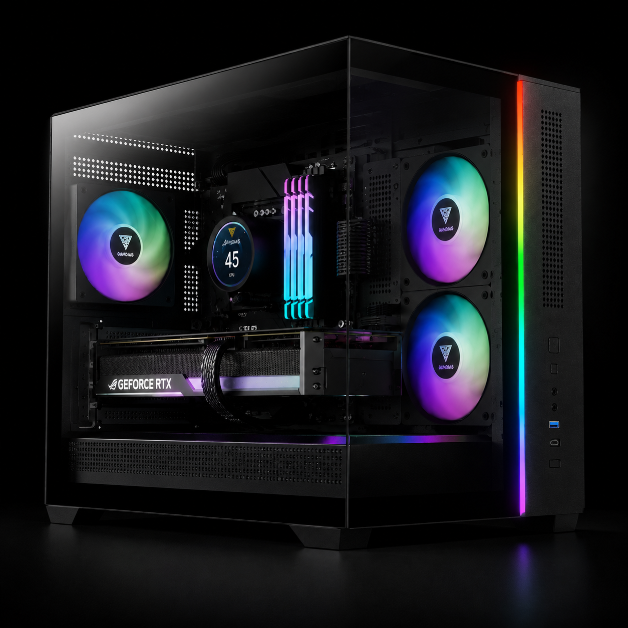 THE ARMA ATLAS R0 Desktop PC Computer RYZEN 5 5500 / 16GB / 500GB NVME / Intel A380 6GB