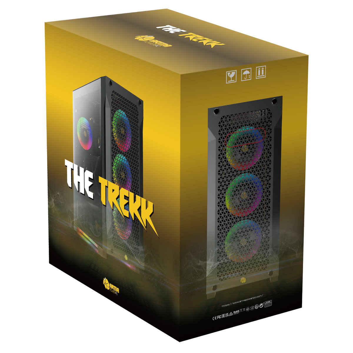 THE TREKK N1 V2 - INTEL Core Ultra 5 225 \ 1TB NVME \ 16GB DDR5 \ NVIDIA RTX 5060 8GB