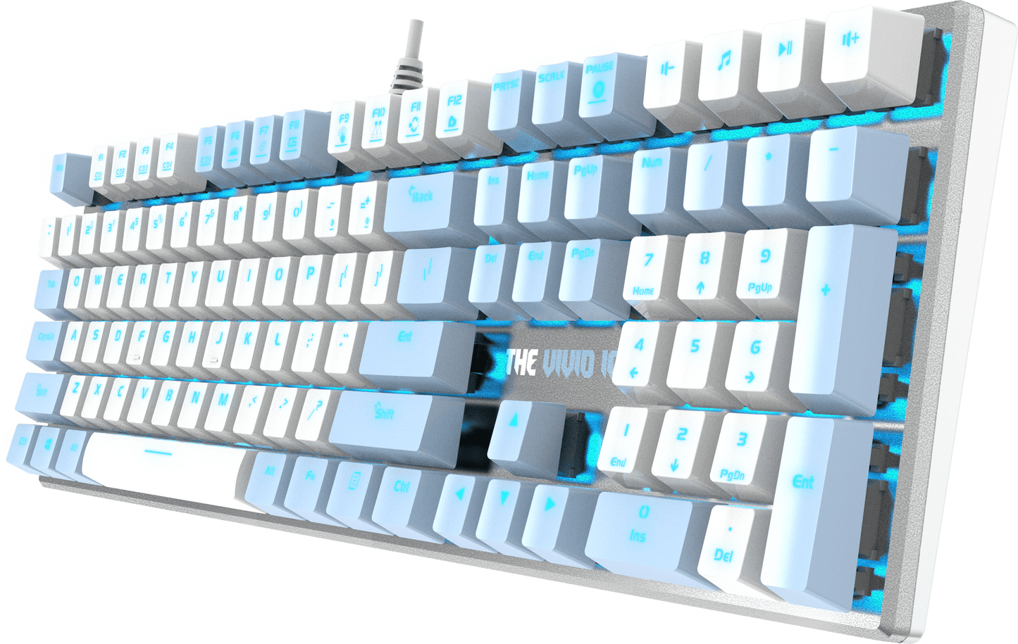 THE VIVID ICE Premium Wired Gaming Keyboard