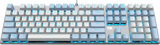 THE VIVID ICE Premium Wired Gaming Keyboard