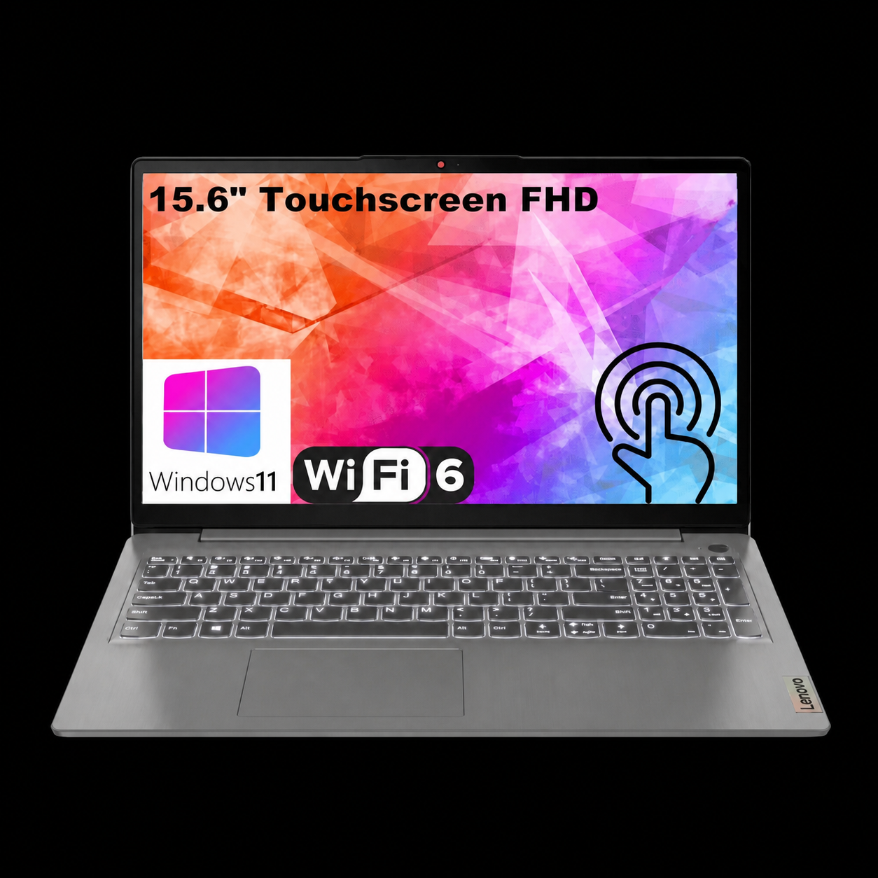 Lenovo IdeaPad Slim 3i (15.6" TOUCHSCREEN) | Win 11 Laptop | Ryzen 5 w/ RADEON 610 | 256GB | 8GB