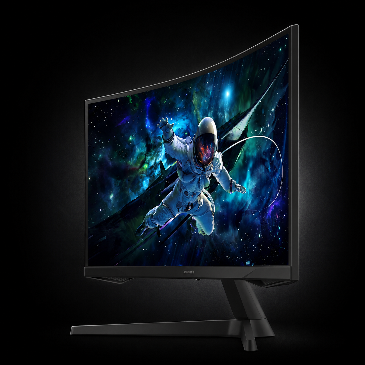 SAMSUNG 32" Odyssey G55C Ultimate Curved Monitor 2.5K Screen Resolution QHD 165Hz
