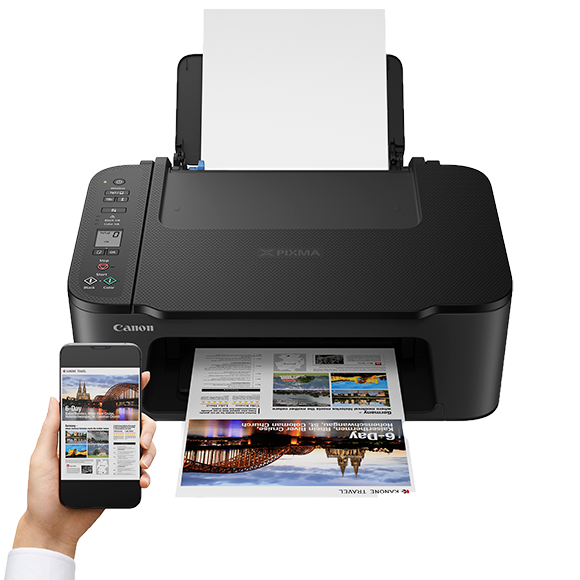 Canon PIXMA TS3420 Wireless All-in-One Printer (Black)